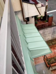 板金屋根葺き、立平葺き