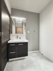 洗髪洗面化粧台（三面鏡付）