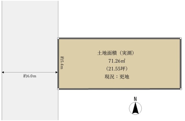 売土地1件　新規登録