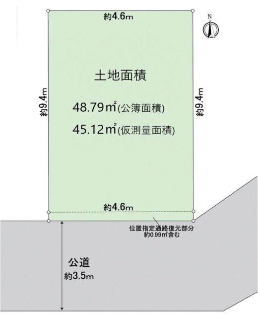 売土地1件　新規登録